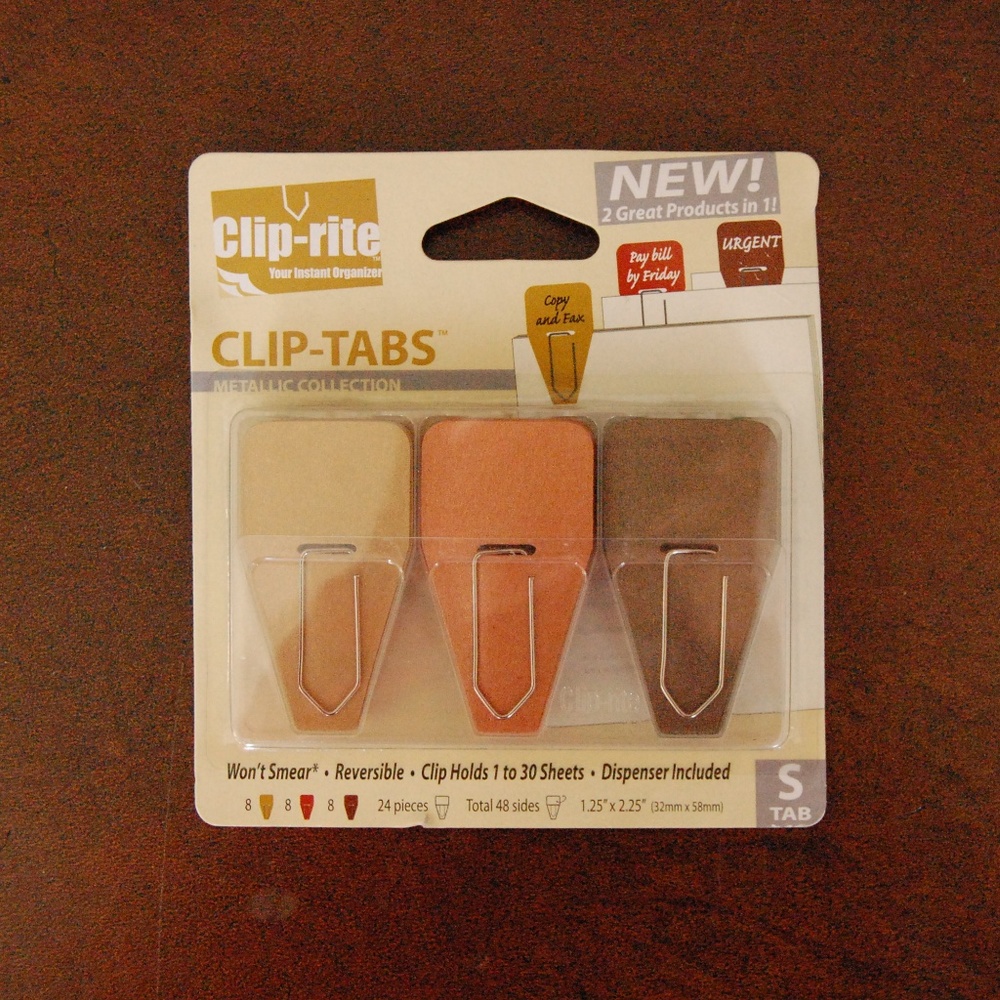 Clip-Rite™ Clip-Tabs™, 1-1/2" x 2-1/2"